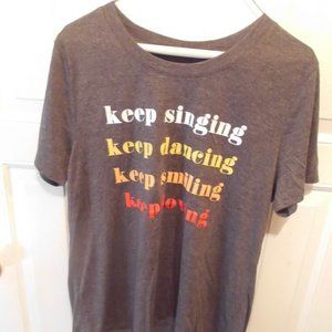 Dark Gray Graphic T-shirt